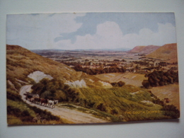 Post Card Of An Original Water Colour Drawing By A.R. QUINTON  "THE SOUTH DOWNS" - Quinton, AR