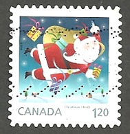 Sc. #2799 Christmas Santa U.S. Rate Booklet Used 2014 K397 - Used Stamps
