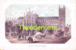 CPA CHROMO LITHO LONDON  WESTMINSTER ABBEY - Westminster Abbey