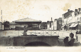 80 Poix Place Du Marché N° 13 Les Halles 1904 - Andere & Zonder Classificatie