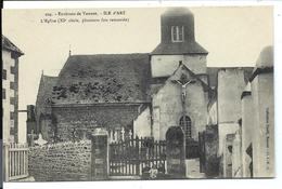 ÎLE D' ARZ - Devant L'église - N°204 David éditeur - Ile D'Arz