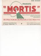 Buvard Mortis - Produits Ménagers