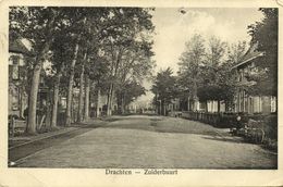 Nederland, DRACHTEN, Zuiderbuurt (1920s) Ansichtkaart - Drachten