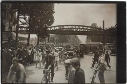 Photo Athletisme  Marche A Pied  Paris-strasbourg ?  Vers 1930  Avenue Jean Jaures   Paris,bobigny ? - Athlétisme