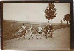 Photo Athletisme  Marche A Pied  Paris-strasbourg ?  Vers 1930 Godard Et Steinentz Entre 51 Epernay Et Chalons Sur Marne - Athlétisme