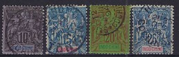 FRANCE Colonies Indochine:  Petit Lot De TP Avec De Belles Oblitérations - Used Stamps