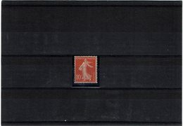 VARIETE - SEMEUSE CAMEE CHIFFRES MAIGRES 10c TYPE II  Y/T 135b  ** TB CENTRAGE COTE EUR 45.00 - Unused Stamps