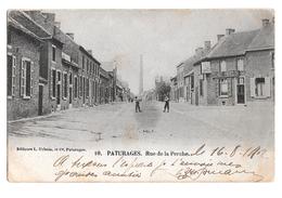Paturages 10 Rue De La Perche Editeurs Urbain And Co Façade Delhaize Frères 1904 - Colfontaine