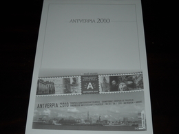 N°BL181MV 2010 Antverpia MNH ** POSTFRIS ZONDER SCHARNIER COB € 35,00 SUPERBE - Ministerielle Kleinbögen [MV/FM]