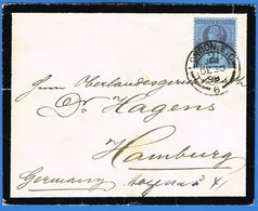 1898 Letter With  2 1/2d  From London To Hamburg - Covers & Documents