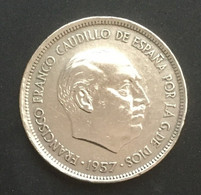 $$ESP1200 - Francisco Franco 25 Pesetas Coin - Spain - 1957 - Autres & Non Classés