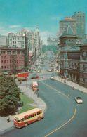 Albany New York - Capitol - State Street - Old Post Office - Bus Cars - Animated - Very Good Condition - 2 Scans - Albany