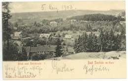 Bad Sachsa 1903 Blick Vom Steinbruch Harz Ansichtskarte - Goettingen