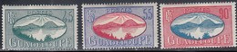 Guadeloupe, Scott #109, 111, 118, Mint Hinged, Saints Roadstead, Issued 1938-40 - Ungebraucht
