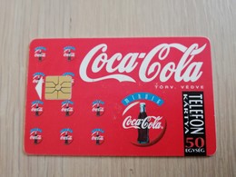 HONGARIA  50EG   CHIP CARD   COCACOLA       Fine Used    **1819** - Ungarn