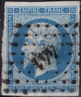 FRANCE Lot N° 061 Poste 14A (o) Napoléon III Empire Franc Petit Cachet 441 De 1854 [JOSS] (CV 2 €) - 1853-1860 Napoleon III