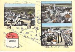 02 - LIESSE Vue Panoramique - CPSM Village (1.300 Habitants ) Dentelée Grand Format 1979 - Aisne - Other & Unclassified