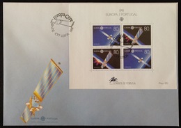 POR*3440-Portugal FDCB 120 With Block Of 4 Stamps - "Europa CEPT - Portugal" - 1991 - FDC