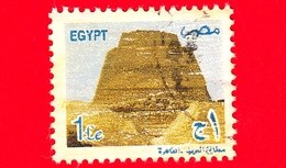 EGITTO - Usato - 2002 - Piramide Di Snofru - 1 - Gebraucht
