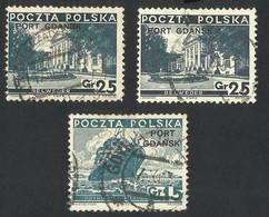 -POLAND / POLSKA -- PORT GDANSK--1936 /1937 - Besatzungszeit