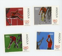 Angola 1992-Cyclisme,basket,hockey-JO Barclone-YT 866/9***MNH - Verano 1992: Barcelona