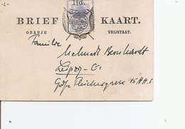Etat Libre D'Orange ( Carte Lettre à Voir) - Oranje Vrijstaat (1868-1909)