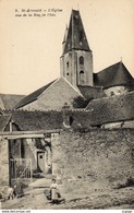 SAINT-ARNOULT  L'Eglise Vue De La Rue De L'Isle. - St. Arnoult En Yvelines