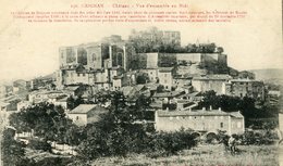 GRIGNAN CHATEAU VUE D'ENSEMBLE AU MIDI - Grignan