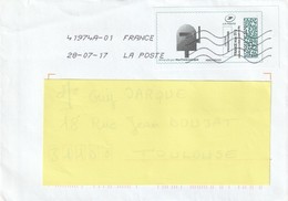 France 2017 : Montimbrenligne Lettre Prioritaire Masque - Francobolli Stampabili (Montimbrenligne)