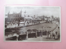 Carte Photo_The Promenade, S. S. BLACKPOOL_en 1935 - Blackpool