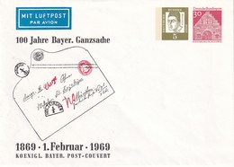 BUND     ENTIER POSTAL/GANZSACHE/POSTAL STATIONARY ENVELOPPE ILLUSTREE - Enveloppes - Neuves