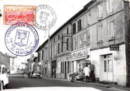 Verfeil    31   Sur Carte Postale.Avenue De Toulouse  Epicerie Epargne Oblitération Expo Philatel. 1972     (Voir Scan) - Verfeil