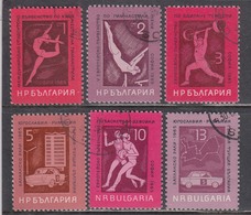 Bulgaria 1965 - Sport, Mi-Nr. 1558/63, Used - Oblitérés