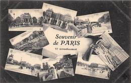 PARIS-75006-MULTIVUES SOUVENIR - Arrondissement: 06