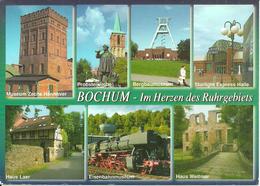 Bochum (Deutschland, Nordrhein-West.) Ansichten: Museum, Probsteikirche, Haus Laer, Eisenbahnmuseum, Haus Weitmar - Bochum