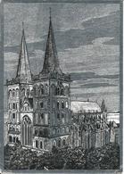 Xanten Am Rhein (Deutschland, Nordrhein-West.) St. Viktor Dom, Cathedral, Cattedrale, Silver Paper, Carta Argentata - Xanten