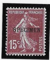 France Cours D'Instruction N°189 - Spécimen - Neuf * Avec Charnière - TB - Cursussen