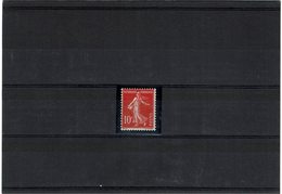 VARIETE - SEMEUSE CAMEE 10c ECARLATE Y/T 138c  ** TB SIGNE - Unused Stamps