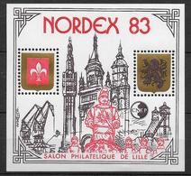 CNEP - 1983 - BLOC SALON NORDEX De LILLE - YVERT N°4 ** MNH - CNEP