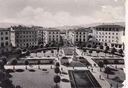 055 AREZZO - PIAZZA GUIDO MONACO E HOTEL ALBERGO CONTINENTALE - ANIMATA - VIAGGIATA 1957 - Arezzo