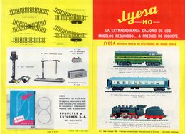 Catalogue JYESA 1965 Trenes Eléctricos De Galga HO ( Pocher ) - en Espagnol - Sin Clasificación