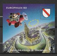 CNEP - 1993 - BLOC SALON EUROPHILEX  De STRASBOURG - YVERT N°17 ** MNH - CNEP