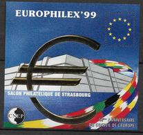 CNEP - 1999 - BLOC SALON De STRASBOURG - 50 ANS CONSEIL DE L'EUROPE - YVERT N°29 ** MNH - CNEP