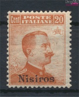 Ägäische Inseln 11VII Mit Falz 1912 Aufdruckausgabe Nisiros (9438170 - Ägäis (Nisiro)