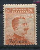 Ägäische Inseln 11VIII Mit Falz 1912 Aufdruckausgabe Patmos (9438169 - Egeo (Patmo)