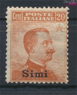 Ägäische Inseln 11XII Mit Falz 1912 Aufdruckausgabe Simi (9438156 - Aegean (Simi)