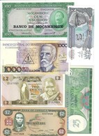 Jamaica Mazambico Brasile Zambia Suriname Zaire 6 Banconote Fds LOTTO 3228 - Jamaique