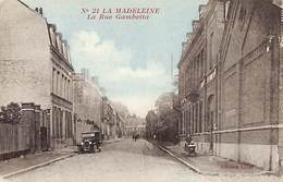 59 - La Madeleine - Le Rue Gambetta (colorisée Oldtimer) (prix Fixe) - La Madeleine