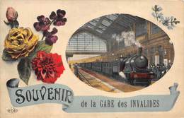 PARIS-75007-LA GARE DES INVALIDES - Arrondissement: 07