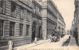 PARIS-75007-LE MINISTERE DES POSTES ET TELEGRAPHES RUE DE GRENELLE - Arrondissement: 07